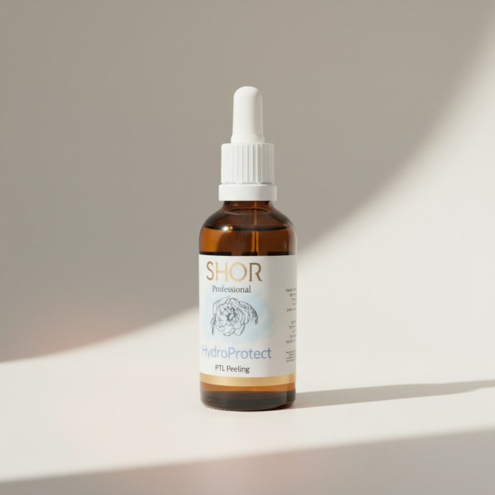 Glycolact gel peeling